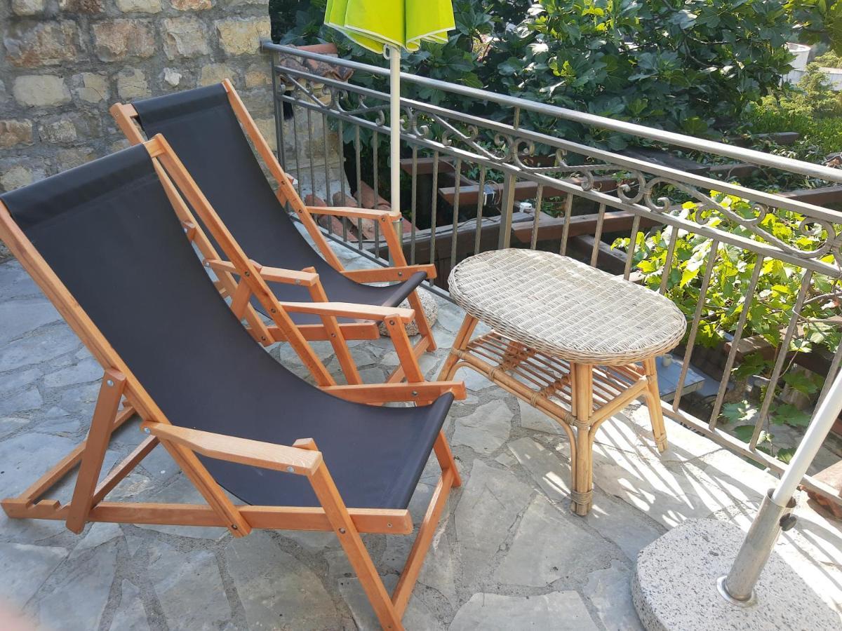 Sea-Side Old Stone Villa With A Private Garden Budva Luaran gambar