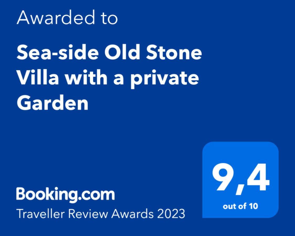 Sea-Side Old Stone Villa With A Private Garden Budva Luaran gambar